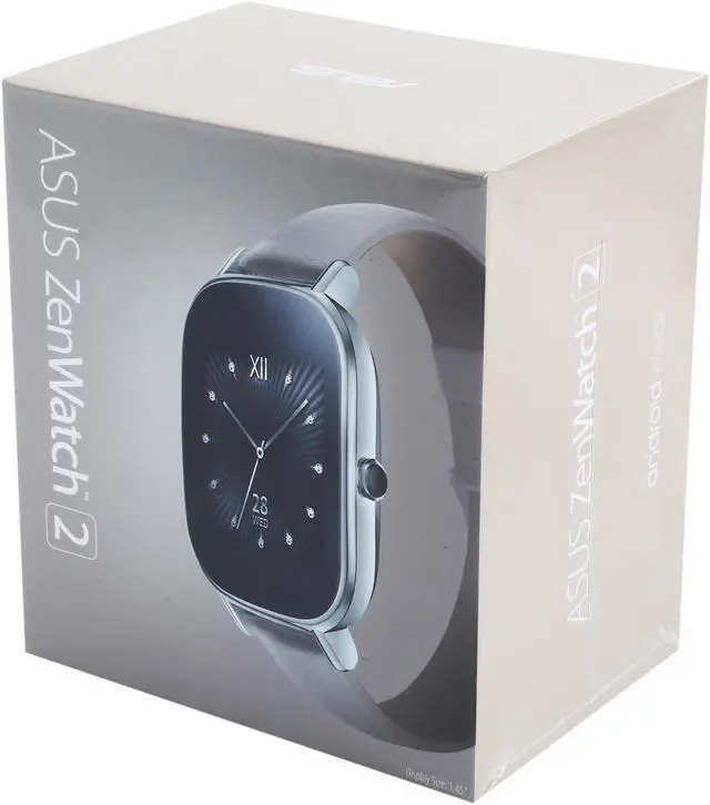 Alt view image 8 of 8 - ZenWatch 2 Android Wear Smartwatch (Rose Gold Casing/Orange Leather Band)
