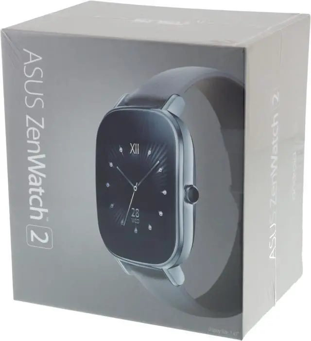 Alt view image 8 of 8 - ASUS WI502Q-SM-SR ZenWatch 2 Android Wear Smartwatch - Metal Strap Metal Silver