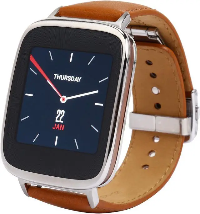 Alt view image 2 of 8 - Smart Watch - ZenWatch (Silver / Rose Gold / Brown)