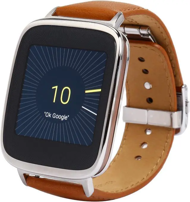Alt view image 3 of 8 - Smart Watch - ZenWatch (Silver / Rose Gold / Brown)