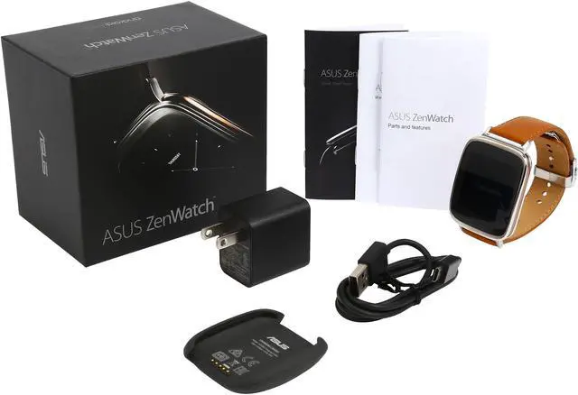 Alt view image 8 of 8 - Smart Watch - ZenWatch (Silver / Rose Gold / Brown)