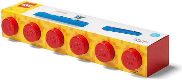 Main image of Lego Book Rack In Red