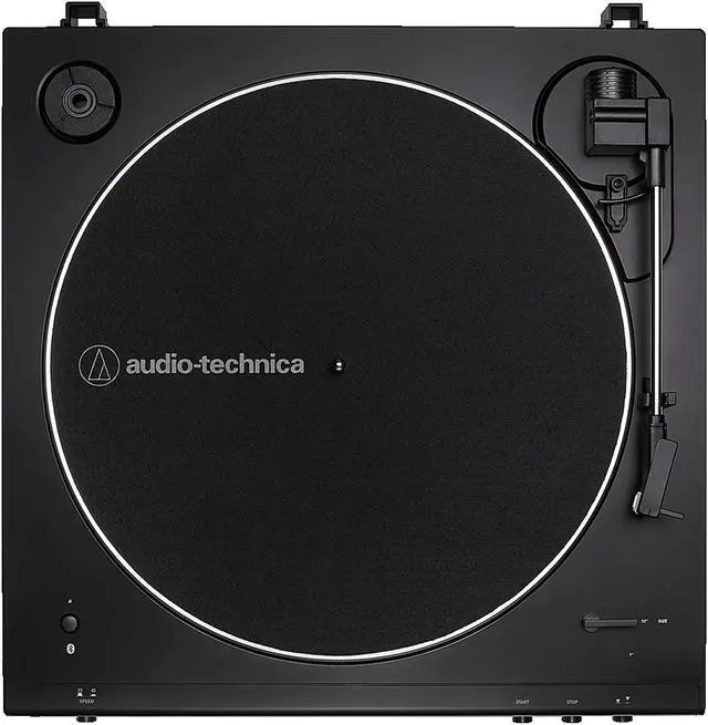 Alt view image 3 of 6 - Audio-Technica AT-LP60XBT-USB-BK Fully Automatic Wireless Belt-Drive Turntable