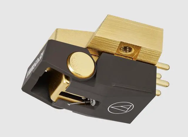 Main image of Audio Technica AT-VM750xSH Dual Moving Magnet Phono Cartridge with Nude Shibata Stylus Brown/Gold