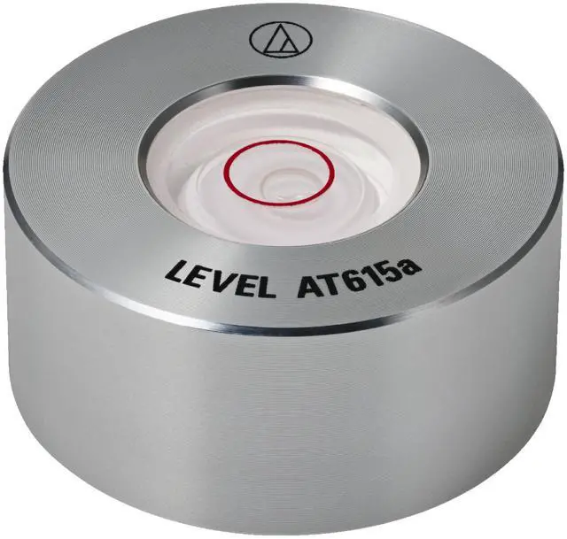 Main image of Audio Technica AT615a Precision Aluminum Turntable Bubble Level Aluminum (Silver)