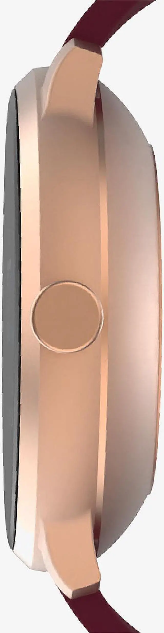 Alt view image 2 of 6 - iTouch Sport 3 Smartwatch - 45mm - Rose Gold / Merlot Strap 500015R-C10