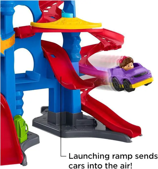 Alt view image 3 of 5 - Fisher-Price Little People Take Turns Skyway Playset