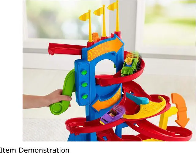 Alt view image 4 of 5 - Fisher-Price Little People Take Turns Skyway Playset