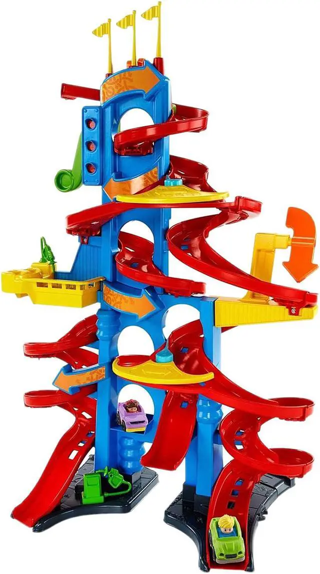 Alt view image 2 of 5 - Fisher-Price Little People Take Turns Skyway Playset