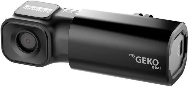 Alt view image 2 of 4 - myGEKOgear by Adesso Moto Snap 1080p Motorcycle Camera with APP for Instant Video Access GOMS32G