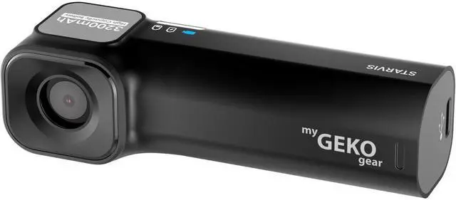 Alt view image 4 of 4 - myGEKOgear by Adesso Moto Snap 1080p Motorcycle Camera with APP for Instant Video Access GOMS32G