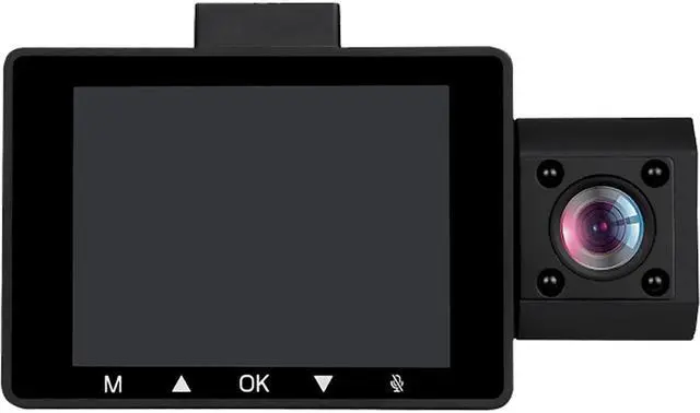 Alt view image 2 of 5 - GekoGear Scout Pro 3-Channel Wi-Fi Dash Cam | 2K Camera