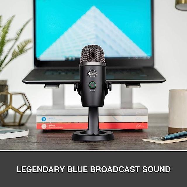 Blue Yeti Nano Professional Condenser USB Streaming Microphone - Blackout 