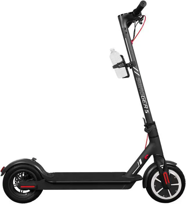 Alt view image 5 of 9 - Swagtron Foldable Electric Scooter with Additional Mount 96268-2 SG-5S Black – Newegg Exclusive