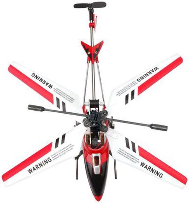 Alt view image 4 of 6 - Syma 3 Channel RC Radio Remote Control Helicopter with Gyro - RED