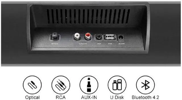 Alt view image 3 of 4 - Amtone ASB9920 2 CH Sound Bar