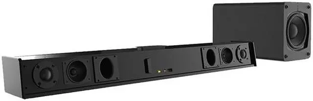 Alt view image 3 of 4 - Megacra S7021 2.1 CH Sound Bar with Sub Wired and Wireless Bluetooth Audio