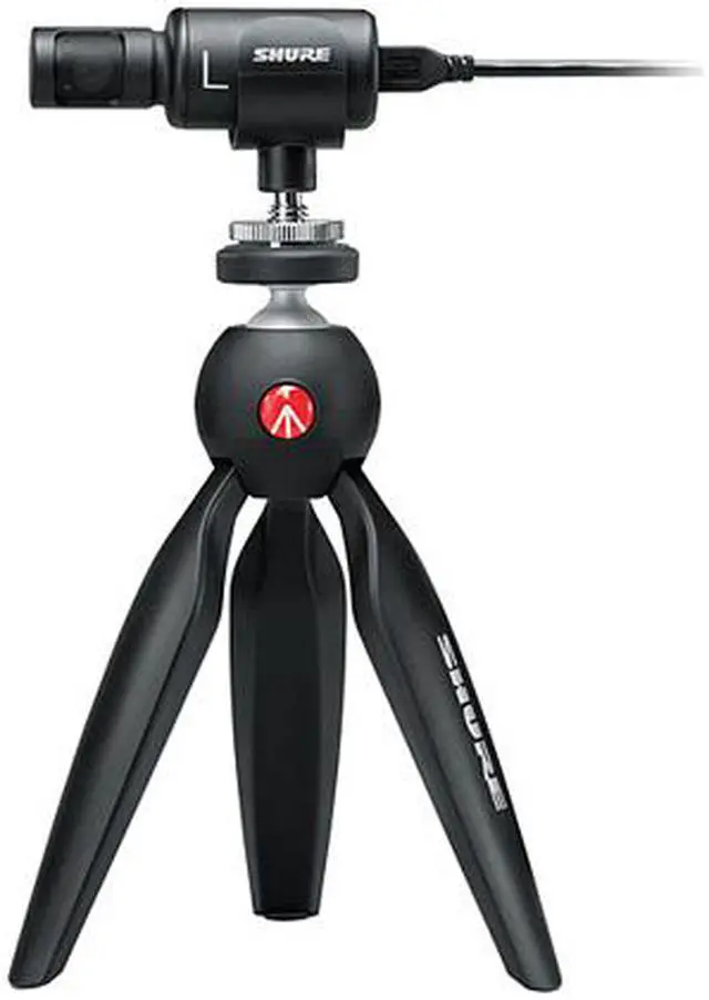 Alt view image 7 of 20 - Shure - MV88+ Video Kit Digital Condenser Stereo Microphone for portable audio & video recording