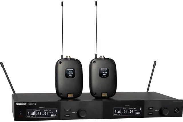 Main image of Shure SLXD14D-G58 Dual Channel Wireless System
