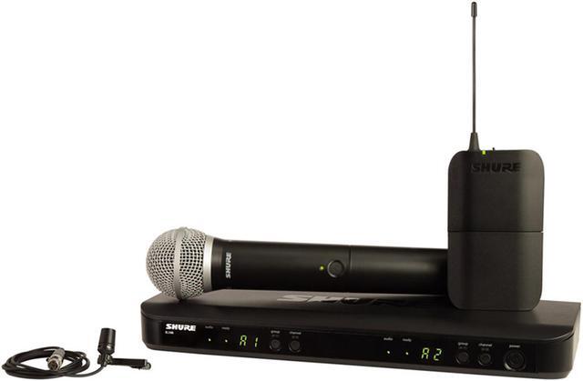 Main image of Shure BLX1288/CVL-J11 Wireless Combo System with PG58 Handheld and CVL Lavalier