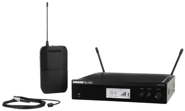 Main image of Shure BLX14R/W93-J11 Wireless Rack-mount Presenter System with WL93 Miniature Lavalier Microphone