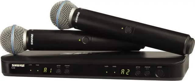 Main image of Shure BLX288/B58-H11 Wireless Dual Vocal System with Two Beta 58A, Frequency Band Version: H11