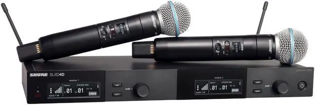 Main image of Shure SLXD24D/B58-G58 Wireless System, Frequency Band Version: G58