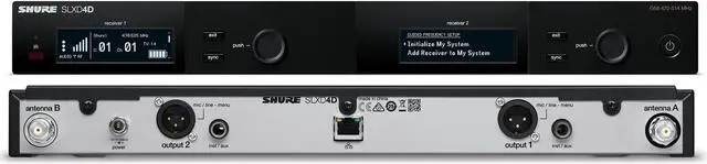 Alt view image 2 of 2 - Shure SLXD24D/SM58-G58 Wireless System, Frequency Band Version: G58