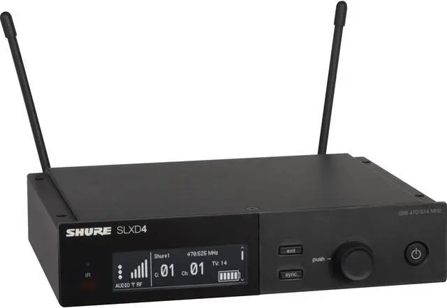 Main image of Shure SLXD4=-H55 Digital Wireless Receiver, Frequency Version: H55