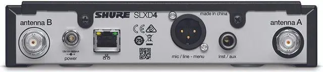 Alt view image 2 of 2 - Shure SLXD4=-H55 Digital Wireless Receiver, Frequency Version: H55