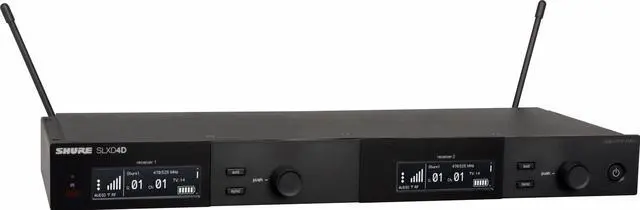 Main image of Shure SLXD4D=-H55 Dual Channel Receiver, Frequency Version: H55