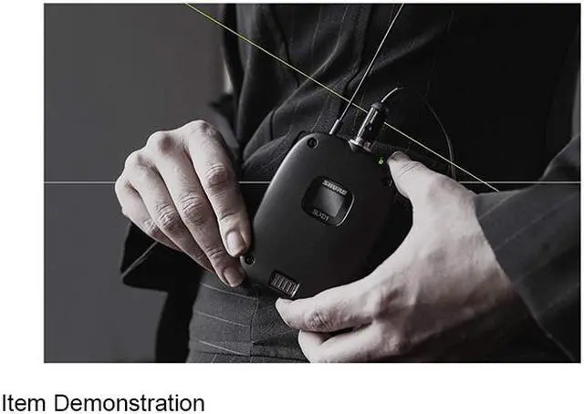 Alt view image 4 of 4 - Shure SLXD1=-H55 Bodypack Transmitter, Frequency Band Version: H55