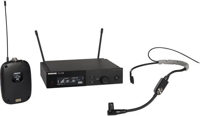 Main image of Shure SLXD14/SM35-J52 Wireless System with SLXD1 Bodypack Transmitter and SM35 Headset Mic, Frequency Band Version: J52