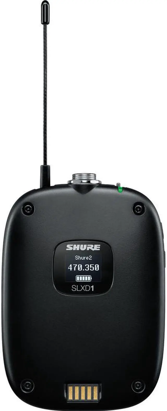 Alt view image 5 of 6 - Shure SLXD14/SM35-J52 Wireless System with SLXD1 Bodypack Transmitter and SM35 Headset Mic, Frequency Band Version: J52