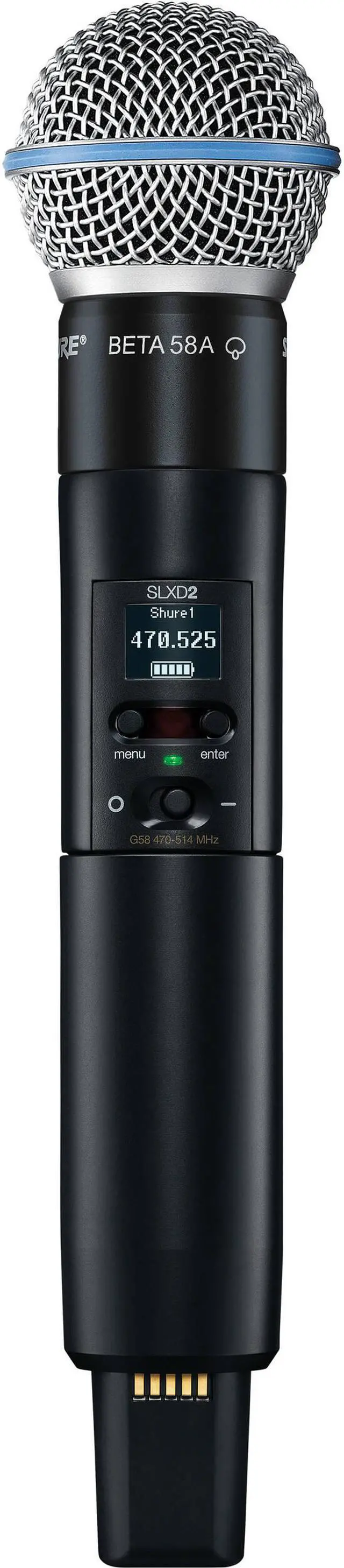 Main image of Shure SLXD2/B58=-H55 Handheld Transmitter, Frequency Band Version: H55