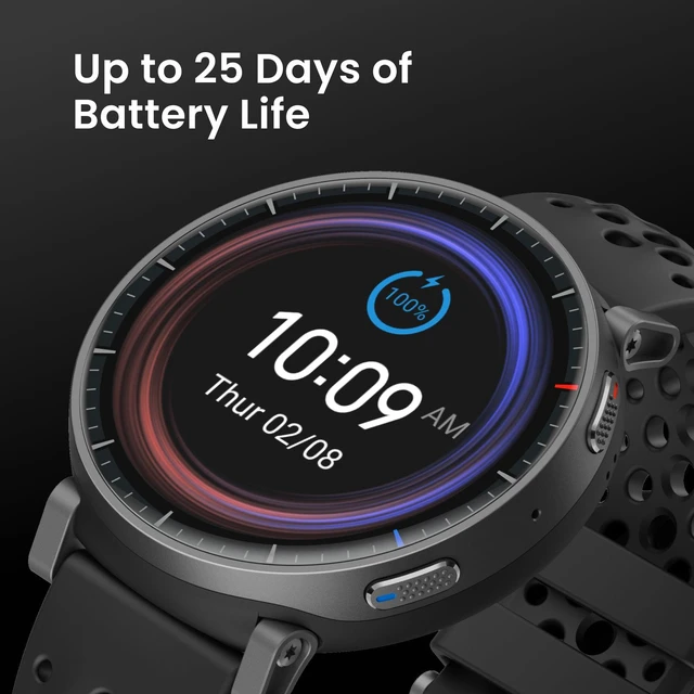 Alt view image 3 of 4 - Amazfit Active Max - Black - W2557AP1N
