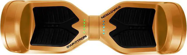 Alt view image 5 of 6 - Swagtron T3 - UL 2272 Certified Hands Free Two Wheel Self Balancing Scooter--Now w/ Bluetooth, App and SentryShield (Gold)