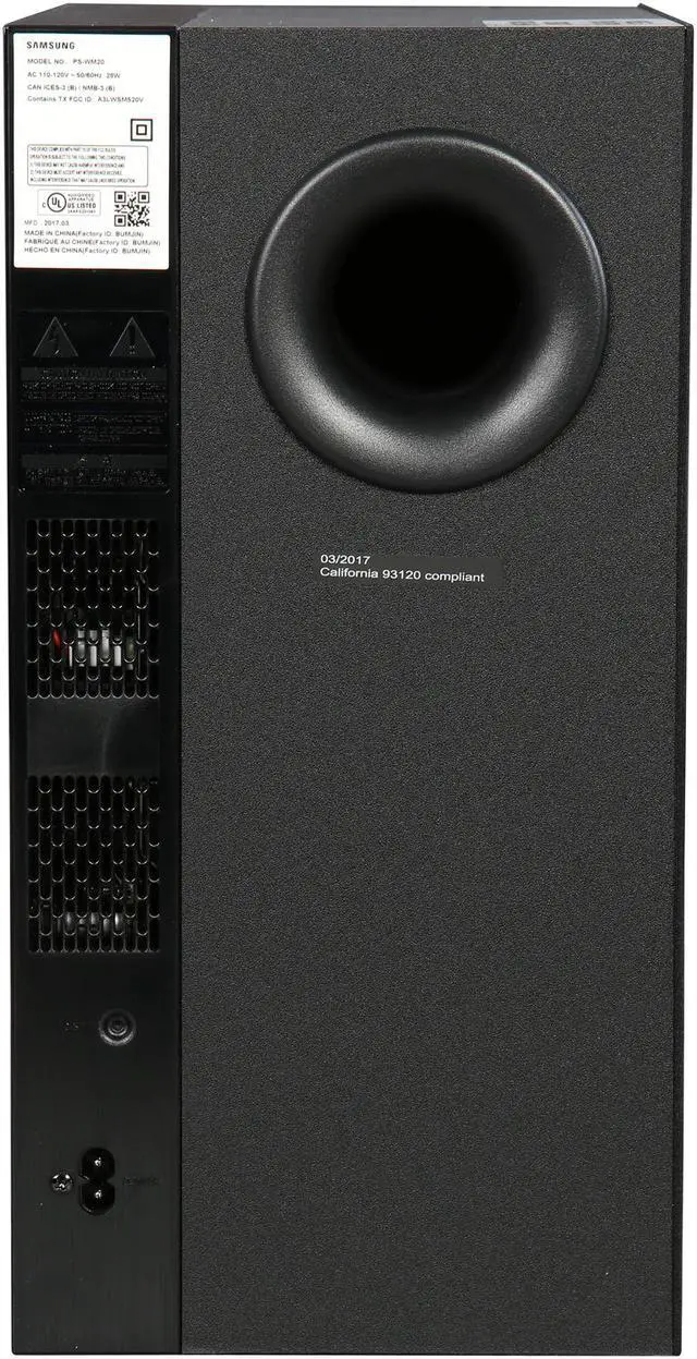 Alt view image 10 of 12 - Samsung HW-M360/ZA 200 Watt 2.1 Channel Soundbar w/ Bluetooth and Wireless Subwoofer