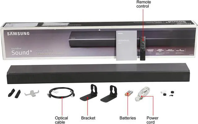 Alt view image 8 of 8 - Samsung HW-MS650/ZA Sound+ Premium Soundbar