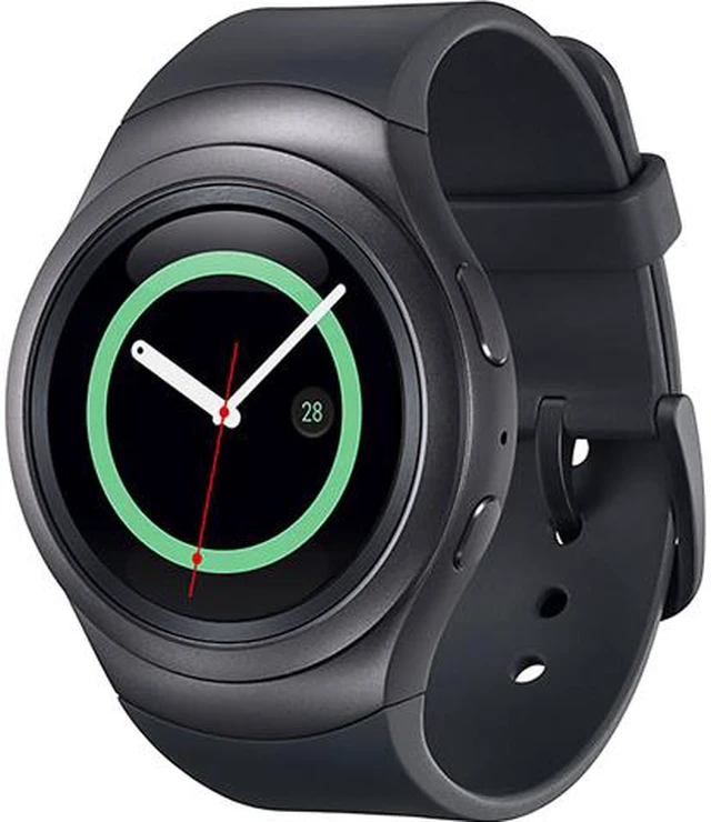 Main image of Samsung SM-R730A RB Galaxy Gear S2 Smartwatch Black
