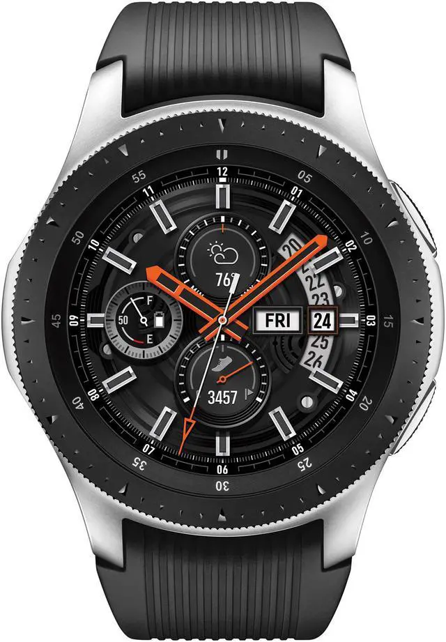 Alt view image 2 of 13 - Samsung Galaxy Watch (46mm) Silver - Bluetooth