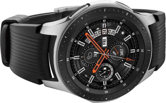 Alt view image 6 of 13 - Samsung Galaxy Watch (46mm) Silver - Bluetooth