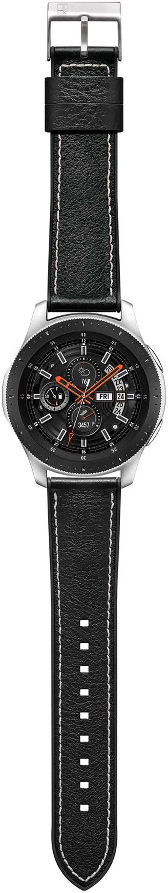 Alt view image 11 of 13 - Samsung Galaxy Watch (46mm) Silver - Bluetooth