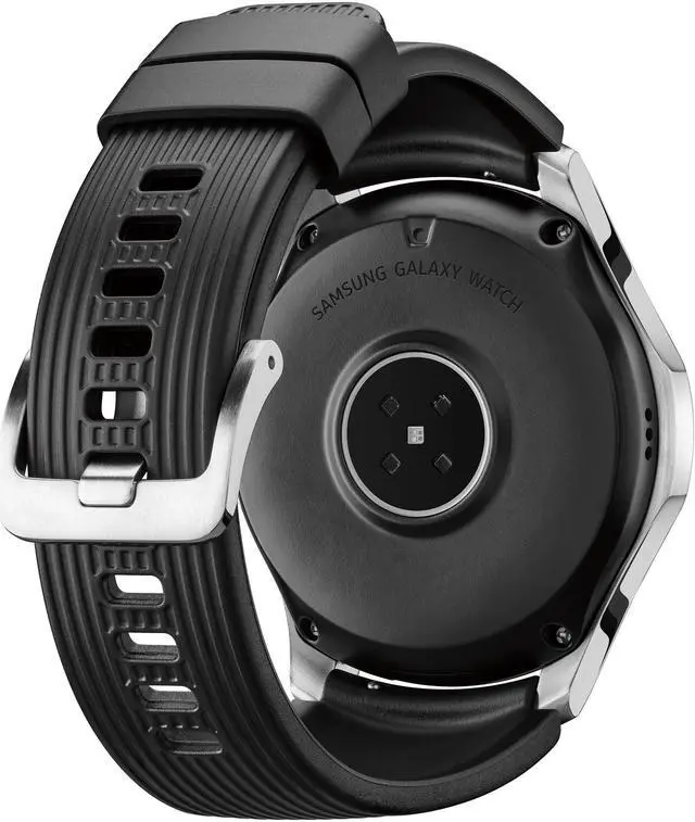 Alt view image 10 of 13 - Samsung Galaxy Watch (46mm) Silver - Bluetooth