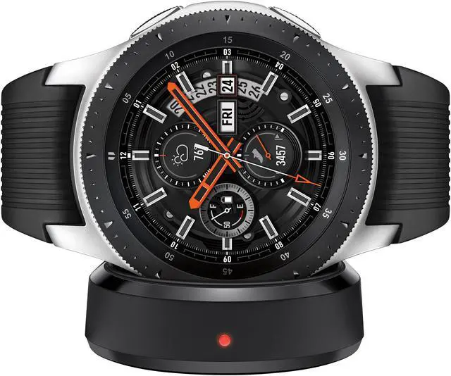 Alt view image 13 of 13 - Samsung Galaxy Watch (46mm) Silver - Bluetooth