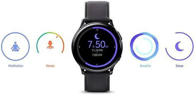 Alt view image 9 of 9 - Samsung Galaxy Watch Active 2 Aluminum - 44mm/ Gold Pink Gold