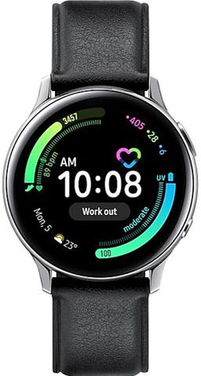 Samsung SM-R835FSSAXAC Galaxy Watch Active2 (40mm, LTE) - Silver