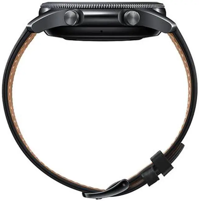 Alt view image 5 of 6 - Samsung Galaxy Watch3 Bluetooth Smart Watch - 45mm - Mystic Black