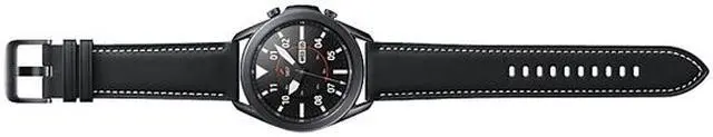 Alt view image 6 of 6 - Samsung Galaxy Watch3 Bluetooth Smart Watch - 45mm - Mystic Black