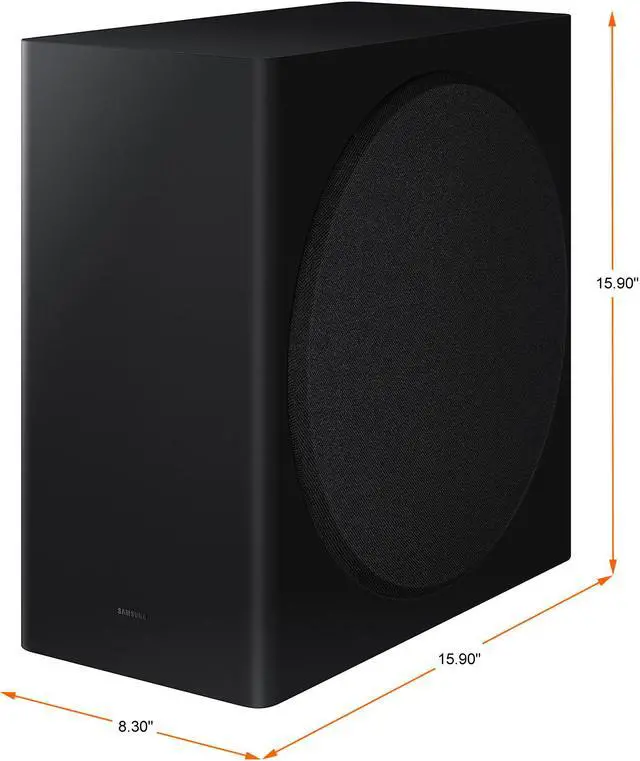 Alt view image 5 of 19 - Samsung HW-Q800B/ZA 5.1.2 Ch Soundbar with Wireless Dolby Atmos/ DTS:X - Black